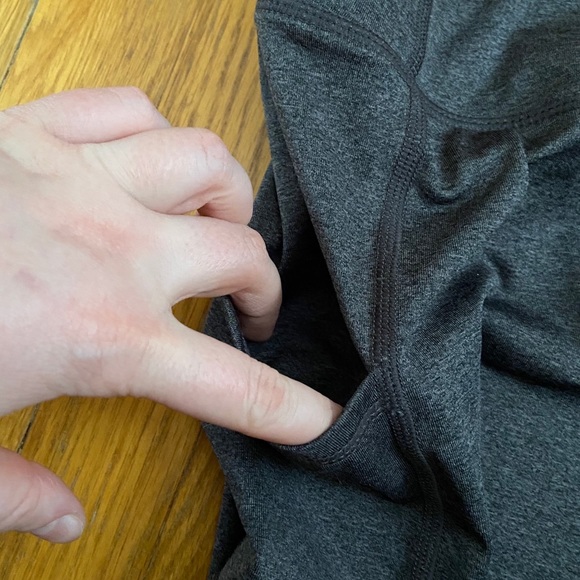 Avalanche Gray High-Waisted Leggings - Picture 6 of 8